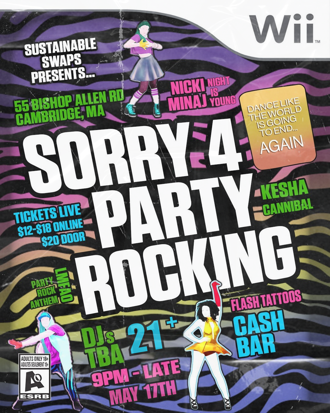 Tier 3 Sorry for Party Rocking Ticket